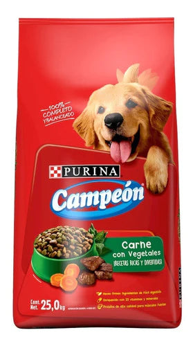 Alimento Para Perro Purina Campeon Recetas Caseras Adt 25 Kg