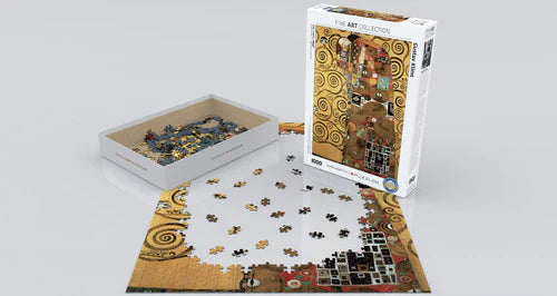 El Cumplimiento Klimt Arte Rompecabezas 1000 Pz Eurographics