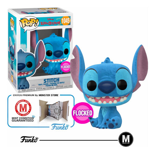 Funko Pop Disney Stitch #1045 Flocked Exclusive