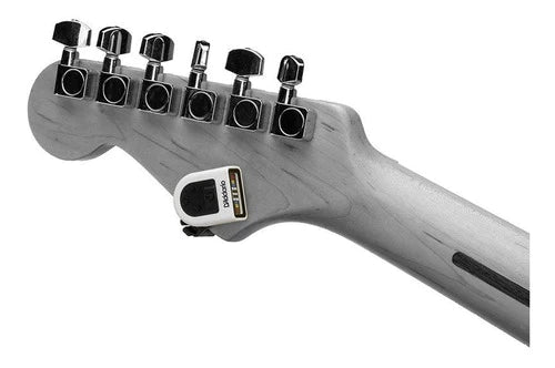 Afinador Guitarra Micro Tuner Clip Daddario Blanco Pwct12w