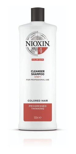 Nioxin Cleanser 4 1000ml- Shampoo Crecimiento De Cabello