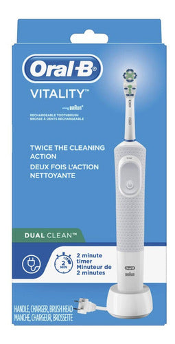 Cepillo De Dientes Eléctrico Oral-b Vitality Dual Clean