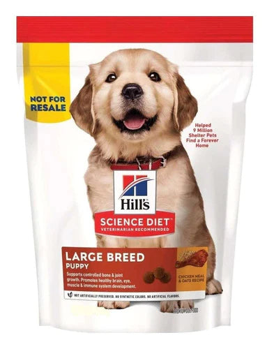 Alimento Hill's Science Diet Para Perro Cachorro De Raza  Grande Sabor Pollo En Bolsa De 13.6kg