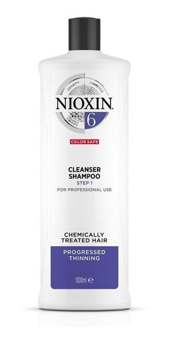 Shampoo Cleanser Sistema 6 Nioxin 1000 Ml