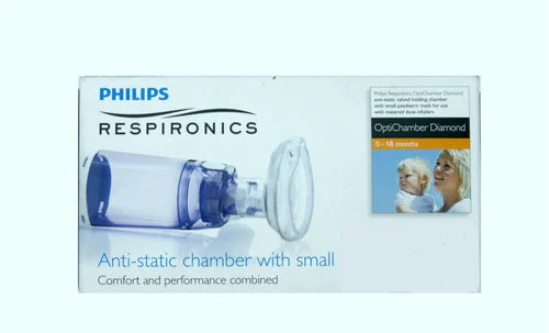 Cámara Inhalación Aerochamber Phillipsrespironics Pediatrica