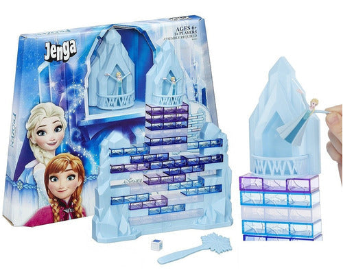 Frozen Castillo Elsa Modo Jenga Disney Hasbro