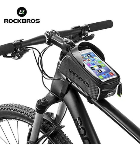 Bolsa Porta Celular Impermeable Para Bicicleta Rockbros