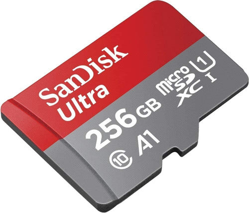 Memoria Micro Sd Xc Sandisk Ultra 256gb Uhs-i A1 U1 120mb/s