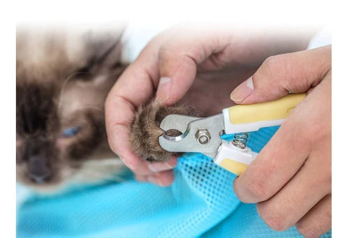 Bolsa Malla Para Bañar Gatos Resistente A Los Rasguños