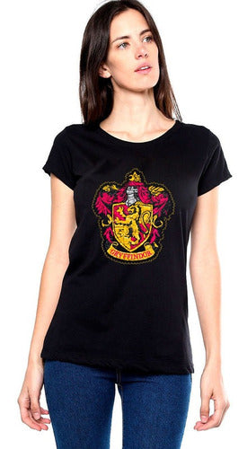 Blusa Camiseta Toxic Harry Potter Escudo Gryffindor