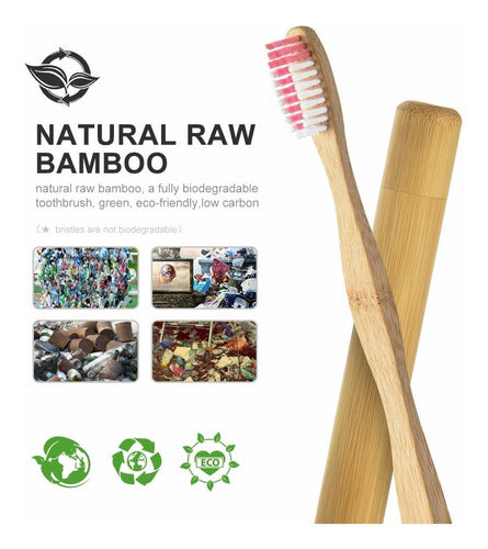 Cepillo De Dientes Biodegradable Bambú Hotel Turístico