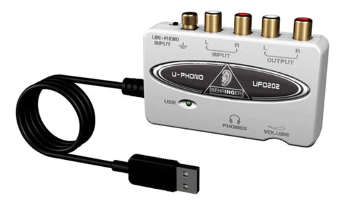 Interface De Audio Behringer U-phono Ufo202