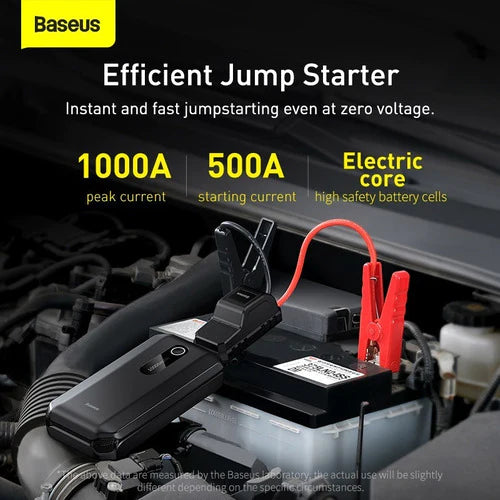Jumper Arrancador Baterias Auto Portátil Inalambrica Baseus
