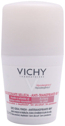 Antitranspirante Roll On Vichy 48h Ideal Finish Deos 50 ml