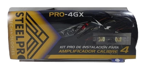 Kit De Instalación Calibre 4 Steelpro Pro-4gx Con Accesorios