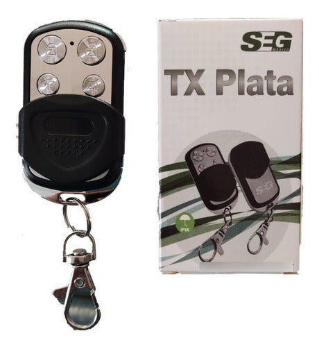 Control Remoto Seg Y Ppa | Tx Plata | Puertas Automáticas