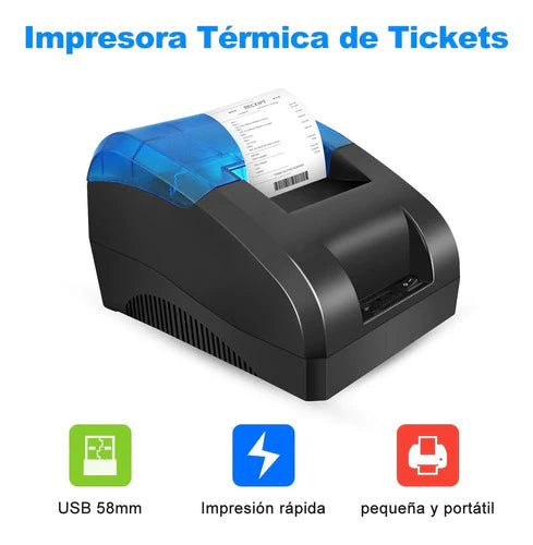 58mm Impresora Térmica De Tickets