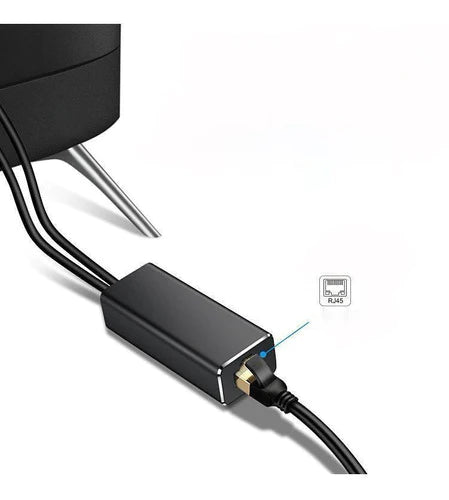 Adaptador Ethernet De 3.3 Pies Para Fire Tv Stick Chromecast