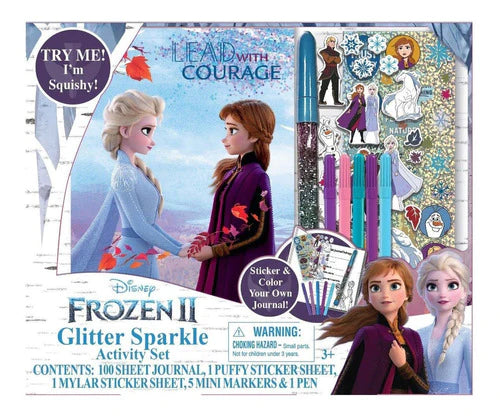 Disney Frozen 2 Set Actividad Glitter Con Diario Tara Toys
