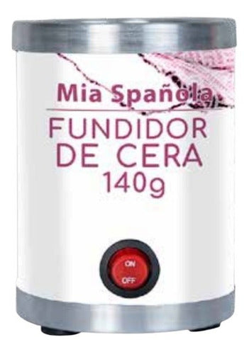 Kit Calentador De Cera+ Cera 140g Mia Spañola, Depilación