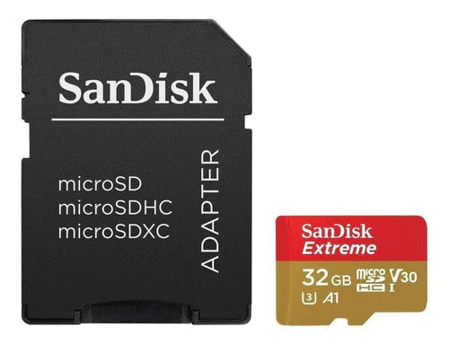 Memoria Sandisk Extremesdhc Uhs-i Clase10/sdsqxaf-032g-gn6ma