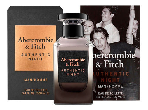 Perfume Abercrombie & Fitch Authentic Night Caballero 100ml