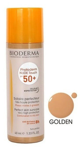 Bioderma Photoderm Nude Touch Dorado Spf 50+ 40ml