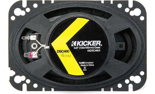 Bocinas 4x6 Serie Ds Kicker Dsc4604 120 Watts
