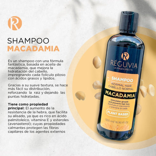 Tratamiento Anti Caída Cabello Shampoo +serum Tópico Reguvia