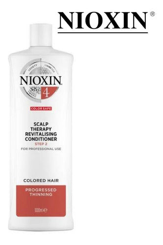 Nioxin 4 Acondicionador Scalp Therapy 1000ml Cabello Teñido