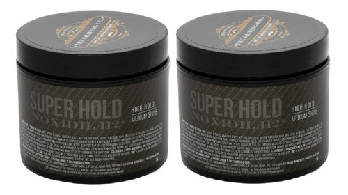 Kit X2 Pomada Cabello The Shaving Co Super Hold Noxidil H2