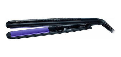 Plancha De Cabello Remington Colour Protect S6300 Negra Y Violeta 120v/240v