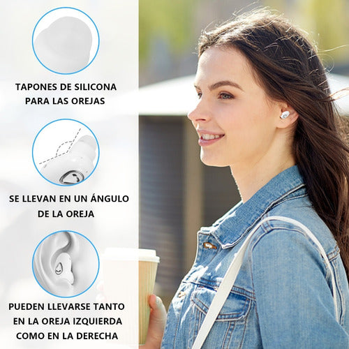 Audífonos Inalámbricos Pequeños Deportivos Con Bluetooth