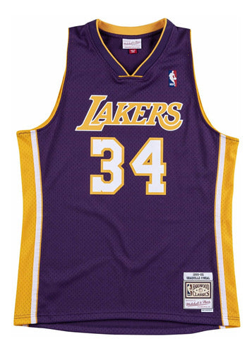 Mitchell And Ness Jersey La Lakers Shaquille O'neal 99