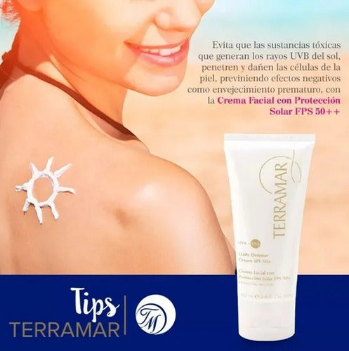 Crema Facial Protección Solar Fps 50 Terramar