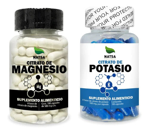 Pack Citratos - Magnesio Y Potasio 100 Caps C/u