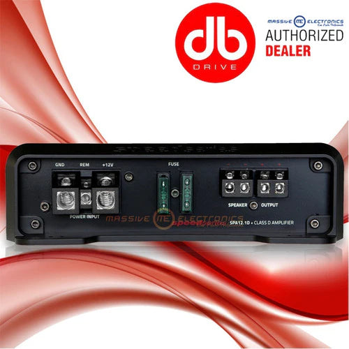 Amplificador Db Drive Spa12.1d De 1200w 1 Ch Clase D 1 Ohm