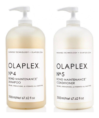 Olaplex No.4 Y No.5 2000 Ml Shampoo Y Acondicionador