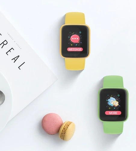 Y68 Macaron Smart Watch Reloj Inteligente Con Bluetooth