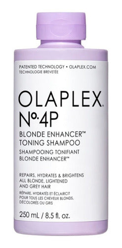 Olaplex 4p Shampoo Violeta Morado Matizador Reparador 250 Ml