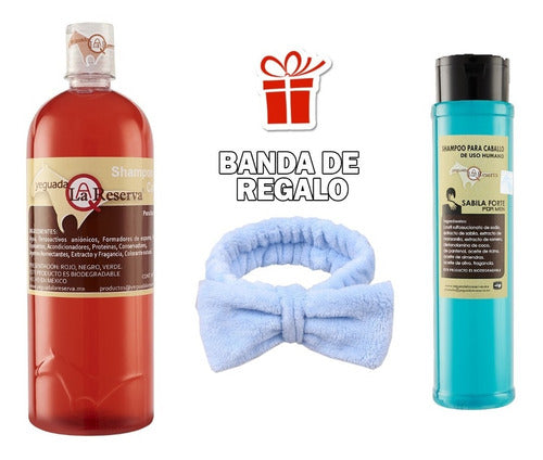 Shampoo Rojo Cabello Maltratado + Forte Hombre La Yeguada