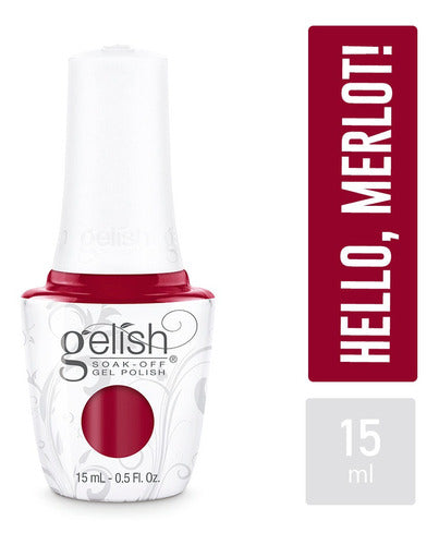 Gel Polish Semipermanente 15ml Hello, Merlot By Gelish