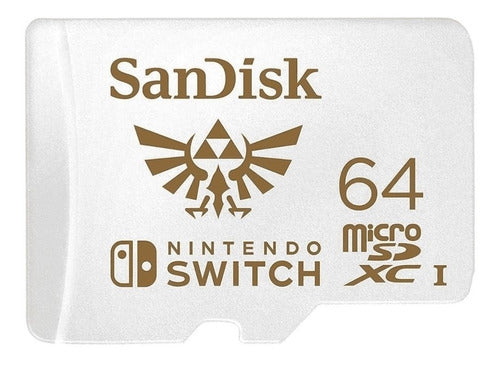 Memoria Sandisk Micro Sdxc Sdsqxat-064g-gnczn Para Nintendo