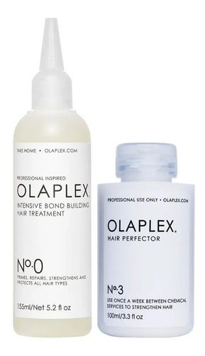 Olaplex Kit No. 0 Y No. 3 Tratamiento Intensivo