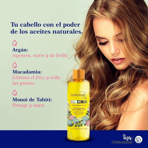 Kit De Terramar De Oleo + Mascarilla+ Shampoo Envio Gratis