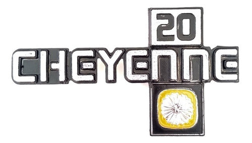 Emblema Lateral De Chevrolet Cheyenne 20