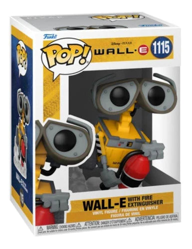 Wall E Con Extintor Funko Pop Disney Wall E
