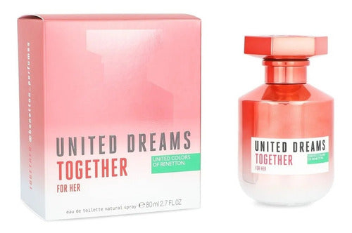 United Dreams Together 80ml Her Edt Spray