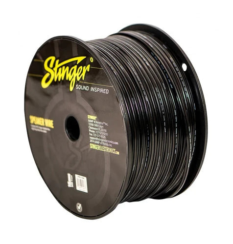 Carrete Cable Bocina Stinger Spw516bk Calibre 16 - 500ft