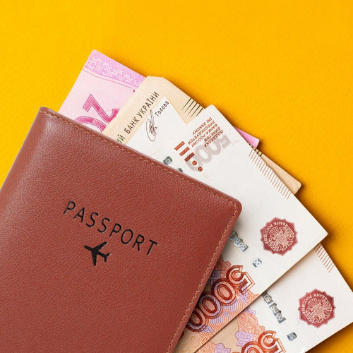 Vedicci Porta Pasaporte De Viaje / Cartera De Viaje Con Rfid